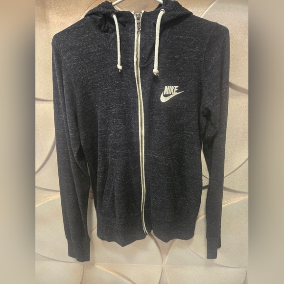 Nike Women's Jacket Size Medium Gray White - Picture 2 of 4